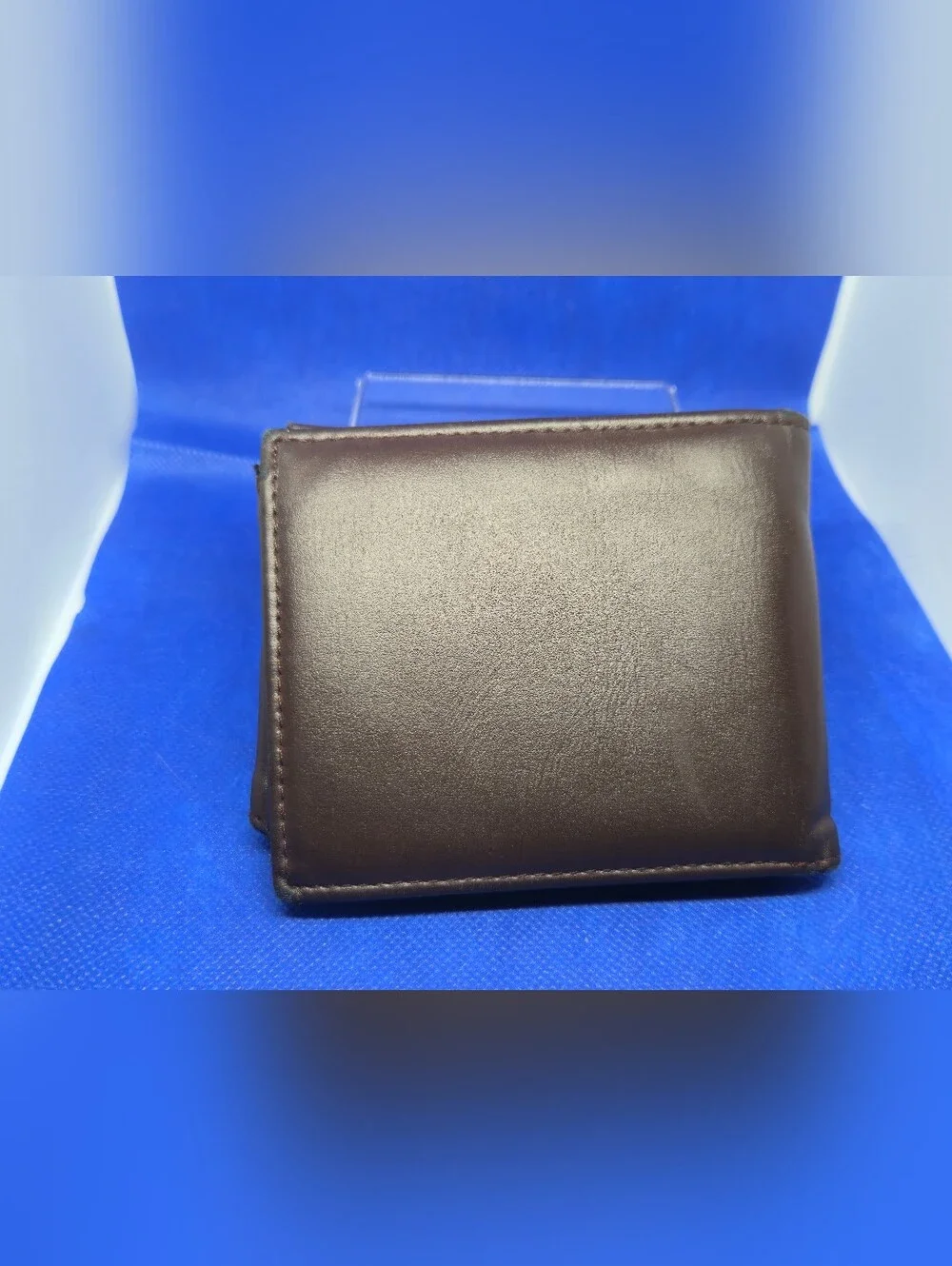 Hurley Mens Wallet Brown Leather Hybrid Passcase Bifold ID Window MA7304-X6W-424